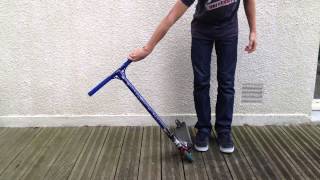 Faire un bartwist  Figure de trottinette freestyle [upl. by Darius644]