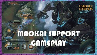 WILD RIFT  Maokai Support From Crushing the Lane to a Heartbreaking Loss [upl. by Anilrac461]