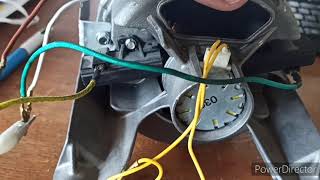 Comment faire fonctionner un moteur de machine à laver en 12 Volts continu [upl. by Nancee]