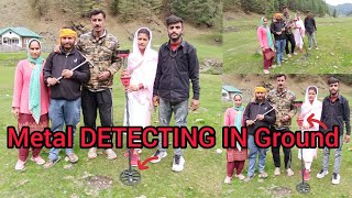 Metal Detecting in Ground Metal Detector MachineGold hunting in india Vanquish 540 [upl. by Eitisahc]