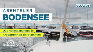 Urlaub mit dem Charterboot Raues Frühlingswetter am Bodensee  Konstanz amp Kressbronn  VLOG 3 [upl. by Swisher]