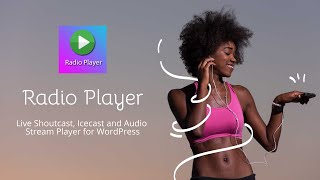 Radio Player WordPress Plugin  Live Shoutcast Icecast and Audio Stream Player for WordPress [upl. by Nalon]