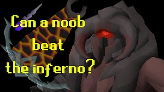 NOOB vs The Inferno Jad 1 OSRS [upl. by Draned]