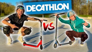 TROTTINETTE DECATHLON  La plus chère VS moins chère  Ft philippecantenot [upl. by Adlee]