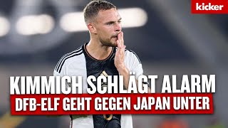 Kimmich über Flick quotWir müssen dem Trainer vertrauenquot  Deutschland  Japan 14 [upl. by Anawad319]