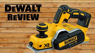 Dewalt Cordless Planer DCP580NXE professional Review [upl. by Josselyn]