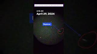 Mars amp Neptune conjunction April 28 trending science astronomy earth [upl. by Ahsieken39]