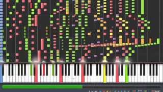 Orchestral Death Waltz  Synthesia WITH MIDI LINK [upl. by Oleta]