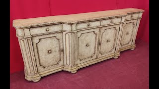 Credenza quattro porte laccata [upl. by Eldreeda]