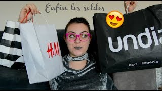 HAUL Soldes dhiver 2018 1 [upl. by Lleryd913]