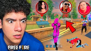 ESPÍE A ESTE JUGADOR QUE HUMILLO a TODOS LOS YOUTUBERS de FREE FIRE   TheDonato [upl. by Katharyn]