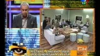 Gran Hermano 2011  La reacción de los chicos luego de enterarse de la vuelta de Cristian U 24 [upl. by Aibar911]