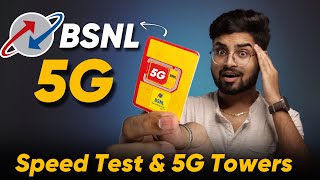 BSNL 5G Speed Test amp Launch Date in India  New 5G SIM Cards   5G Networks [upl. by Angelica]