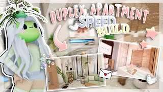 🪴Speed Build Duplex Apartment Boho Style🪴Club Roblox  clxudymochii [upl. by Hallette]