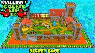 I MADE SUPER SECRET BASE IN HEROBRINE SMP 20 EP 4 [upl. by Mirak904]