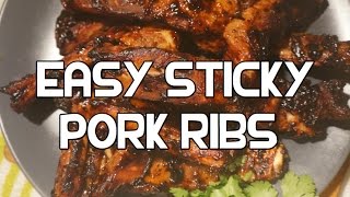 Super Easy Chinese Pork Ribs Recipe [upl. by Weir282]