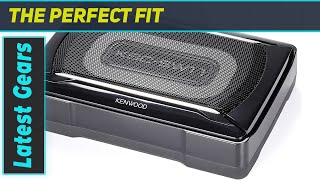 Kenwood KSCSW11 Compact Powered Enclosed Subwoofer  Unleash Powerful Bass in Your Car [upl. by Latsyrd]