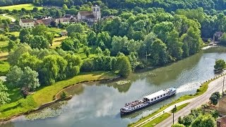 Luxury Hotel Barge Cruises on the Beautiful Canals and Waterways of Europe  European Waterwayse [upl. by Ailemor901]