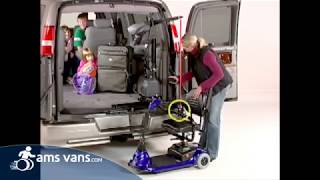 CurbSider Wheelchair Lift Models VSL6000 amp VSL6900 by Bruno  AMS Vans Mobility Equipment [upl. by Resarf138]