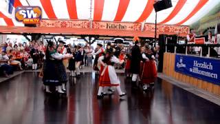 6 Gautrachtenfest auf dem Volksfest Schweinfurt [upl. by Bonni]