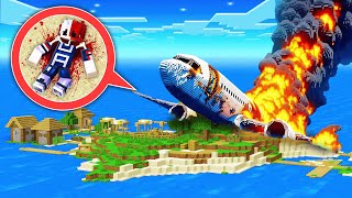 How Shivang Plane CRASHED On The Doomed Island In Minecraft [upl. by Anicul]