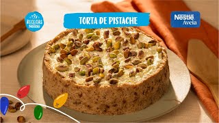 Torta de Pistache com NESTLÉ® Aveia Corte Rústico  Se Alimentar Bem Que Mal Tem [upl. by Htiek]