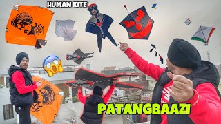 Patangbaazi amritsar Di 😱 Pipa Kite 🪁 Flying Kites 2024 [upl. by Kera]