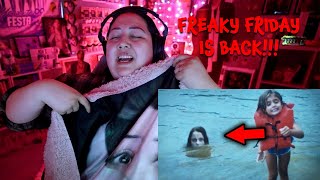 Reacting to Nukes Top 5 10 SCARY Videos To CREEP YOU OUT nukestop5 reactionvideo scary [upl. by Khalsa]