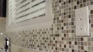 How to Install Mosaic Tiles  RONA [upl. by Jaban]