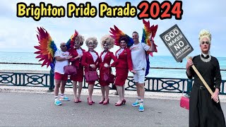 Brighton Pride parade 🏳️‍🌈 2024 [upl. by Nyhagen]