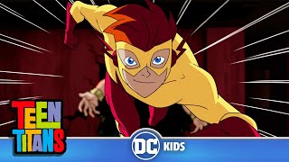 Kid Flash vs The HIVE Five  Teen Titans  dckids [upl. by Adam]