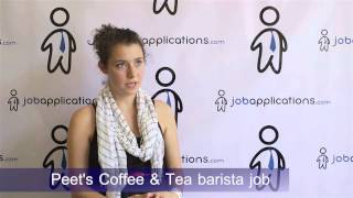 Peets Coffee amp Tea Interview  Barista [upl. by Zetnom]