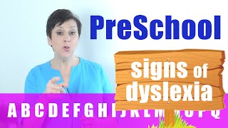 Signs of Dyslexia in Preschool  FREE DYSLEXIA TEST [upl. by Nahte]