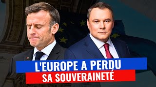 Piotr Tolstoï  LEUROPE A PERDU SA SOUVERAINETÉ Géopolitiques [upl. by Lecia426]