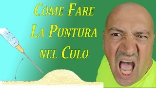 Come fare la Puntura al nonno Tutorial spiegazione [upl. by Marl]