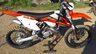 New Ktm 125 xcw 2018 [upl. by Llennahs985]