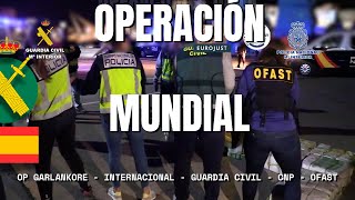 Desarticulada una organización criminal internacional dedicada al envío de cocaína a Europa [upl. by Herby920]