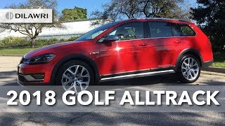 2018 Volkswagen Golf AllTrack REVIEW [upl. by Majka]