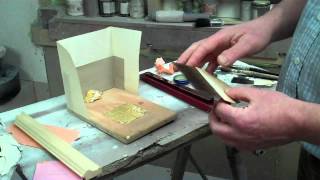 Gilding Lesson4 leafing Video5 the tip [upl. by Llerryt]