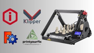 Creality CR30 CR30 Klipper Mainsail e3d Revo Rapid Change upgrade PrintYourFix PrintMill IdeaMaker [upl. by Nolrac]