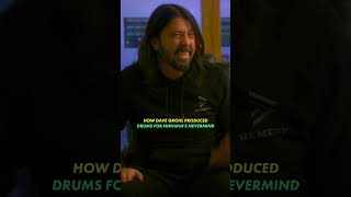 HOW DAVE GROHL PRODUCED DRUMS FOR NIRVANA’S NEVERMIND davegrohl nirvana [upl. by Acinorav]