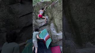 The Seam V9 Squamish Bouldering climbing rockclimbing [upl. by Natty]