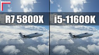 AMD Ryzen 7 5800X vs Intel Core i511600K — Test in 10 Games 1080p 1440p [upl. by Leciram]