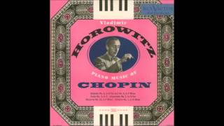 V Horowitz  Scherzo No 1 in B minor Op 20 F Chopin 1951 [upl. by Thorner125]