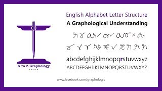 r for creativity Letter clues Graphological meaning of letter r  A to Z Graphology [upl. by Noll]