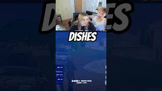 DO THE DISHES EGIRL fortnite [upl. by Aronael]