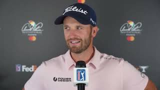 Wyndham Clark Sunday Interview Day 4 2024 Arnold Palmer Invitational © PGA Tour [upl. by Aleirbag]