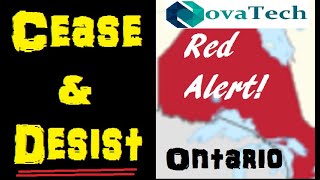 Novatech Cease and Desist Order Ontario Canada Cease Trade Order NovatechFX [upl. by Waylen677]