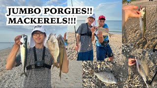 JUMBO Porgies and Mackerel on North Shore HOT PORGY ACTION MEMORIAL DAY WEEKEND ftnycangler [upl. by Alyosha67]