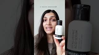 The INKEY List Hyaluronic Acid Serum inkeylist sensitiveskin productreview [upl. by Darcey]